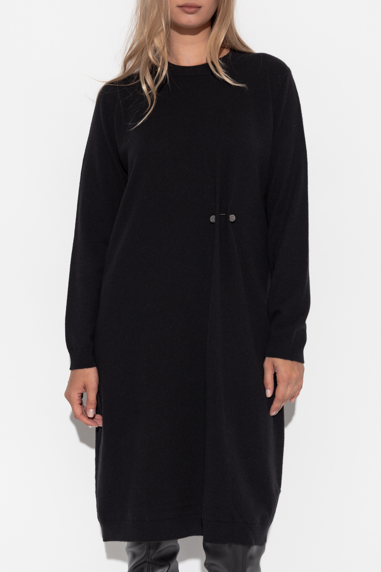 ワンピース FABIANA FILIPPI Woman Dress Gold ABD265F208L174 778 Women's Dresses: Satin, Silk & Wool Dresses | Fabiana Filippi®